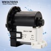 Siwdoy WM3670HWA Drain Pump Compatible with LG WM3670HVA WM3670HRA WM3677HW