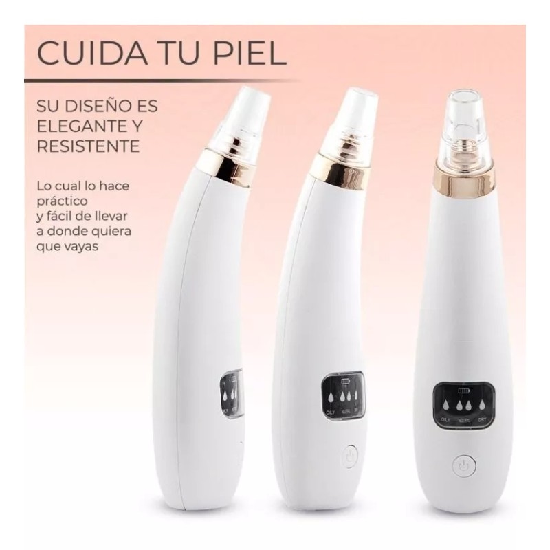 EG Limpiador Extractor De Espinillas Y Suciedad 6 Cabezales