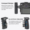 Nitze Ergonomic Side Handle with Detachable 3/8" ARRI Locating Pins,Aluminum