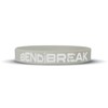 BEND DON'T BREAK Wristband - Size: XL - 9"