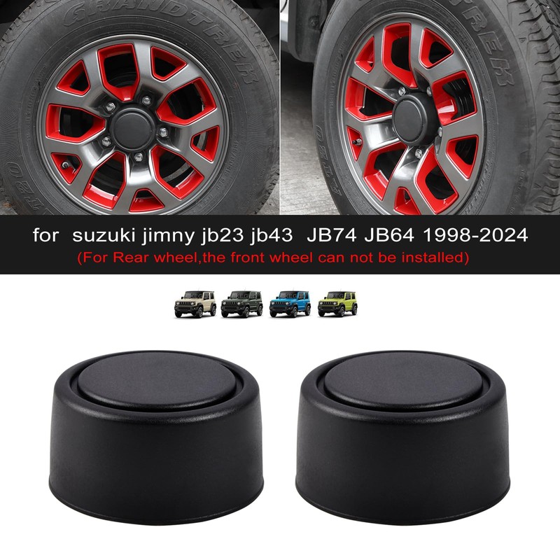 Set of 2 Hub Caps for 1998-2024 Suzuki Jimny JB43