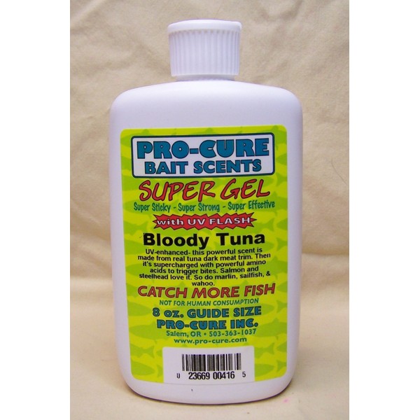 Pro-Cure Bloody Tuna Super Gel, 8 Ounce