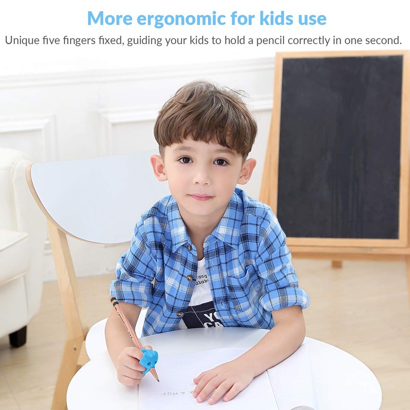 Pencil Grips, Firesara Original Pencil Gripper Puppy Design Posture Correction