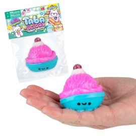 ORB TABA-Licious Sweet Treats Ice Cream - TABA Ice Cream Squishy Toy - Soft, Sticky, and Squishy Dessert Play Food Treat, Great for Stress Relief - Fun Kawaii Fidget Sensory Toys for Kids and Adults