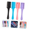 BIUDECO 4pcs Double-sided Hair Thinner Comb Women Hair Trimming Styling