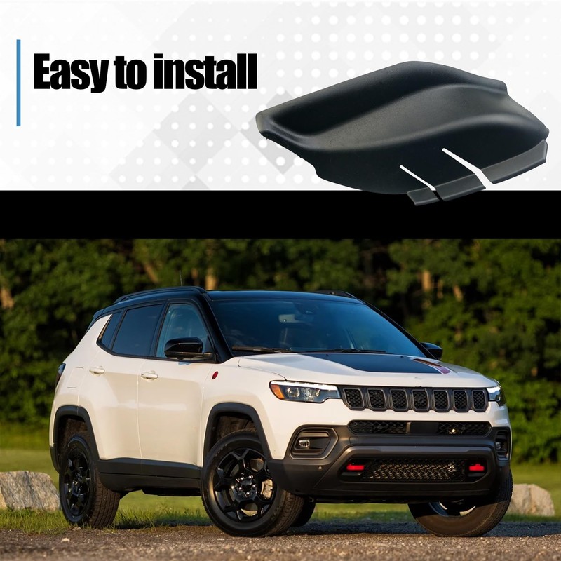 Front Windshield Wrap Corner Trim Right Side Fit for Jeep