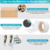 Drywall Repair Kit with 12"x12" Dry Wall Repair Panel, 33-in-One