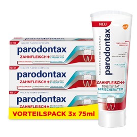 Parodontax Gums + Sensitivity & Fresh Breath Toothpaste, 3 x 75 ml