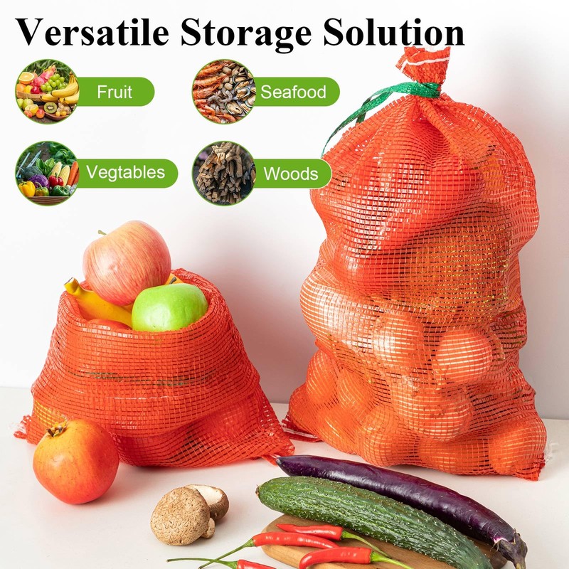 AYZTKUX 50 Pack Onion Bags Mesh, 10 lb 11” x