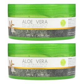 2 Gel Humectante Aloe Vera Revitaliza Nutre Humecta. Mc Life