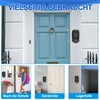 DYDHRER Key Safe with Number Code, 12 Digits, Waterproof, Key