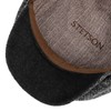 Stetson Hatteras Shetland Wool Flat Cap Men Anthracite 7 1/4