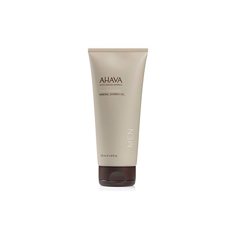 AHAVA Men's Mineral Shower Gel, 6.8 Fl Oz