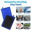 Quilax 2 Pack Clay Mitt Auto Detailing, Fine Grade Alternative