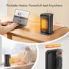 DR.PREPARE 1500W Small Space Heater for Indoor Use, Portable PTC