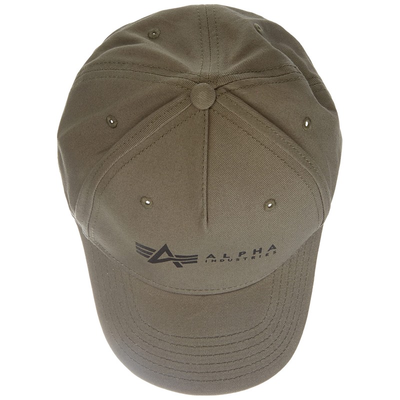 Alpha Industries Men's Alpha Beret Cap, dunkelgrün