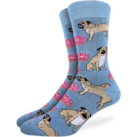 Good Luck Sock - Calcetines para hombre con bandera americana y Presidentes, para adultos, Shark Attack, X-Large