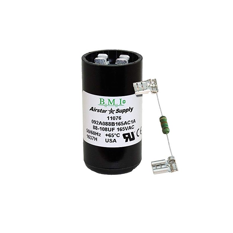 88-108 uF x 165 VAC - BMI/USA Start Capacitor #