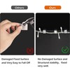 50Pcs Metal Christmas Lights Gutter Hooks Stainless Steel Christmas Lights