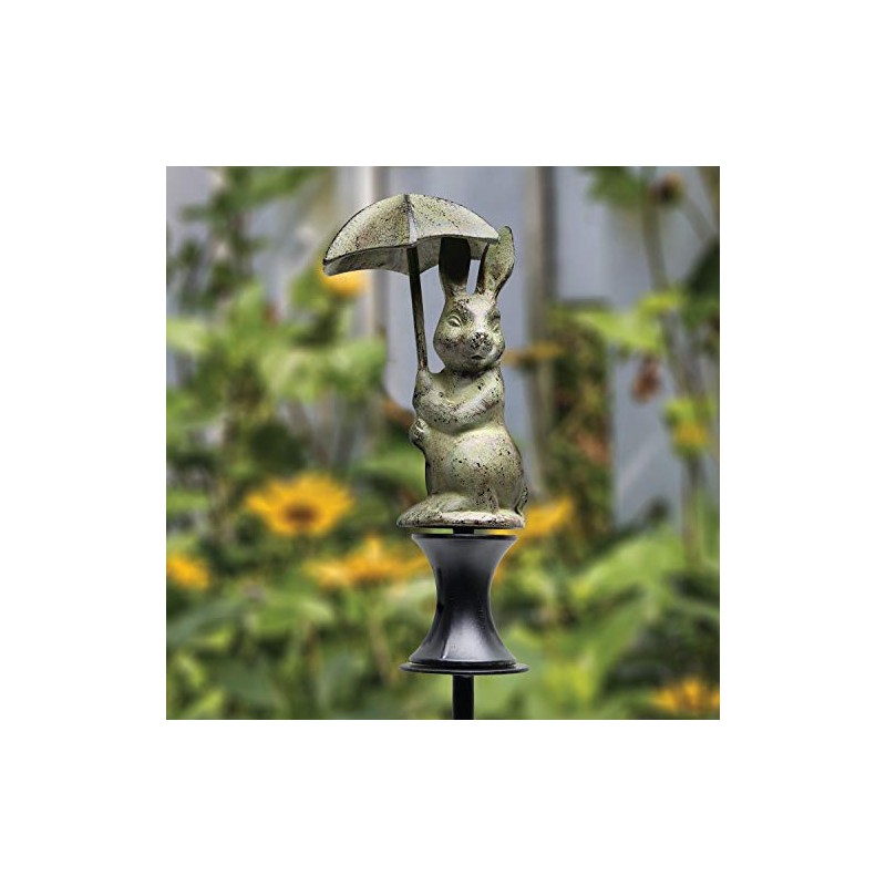 SPI Home 33145 Bunny Holding Umbrella Hose Guard