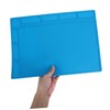 DOITOOL 1set Insulated Soldering Mat for Heat Resistance Multi-functional Workbench