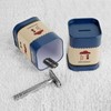 1 Pack Razor Blade Disposal Container for Safety Razor Blade,
