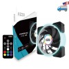 AZZA Hurricane RGB LED Gaming PC Case Cooling Fan 120mm