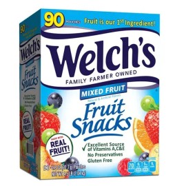 Welch's Mixed Fruit Fruit Snacks 90 Pack