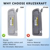 KruzeKraft Left and Right Side Sun Visor Fits for Honda