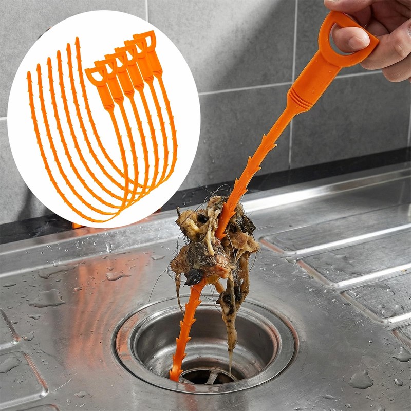 20 Inch Snake Drain Hair Removal Tool,Hair Drain Cleaner Tool,