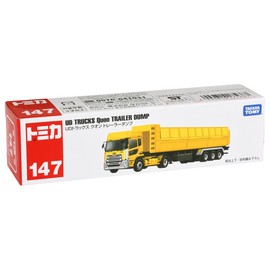 Tomica Long Type Tomica No. 147 UD Tracks Quon Trailer Dump