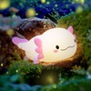 Creative Cute Axolotl LED Night Light, Dinosaur Lamp,Squishy Night Light,