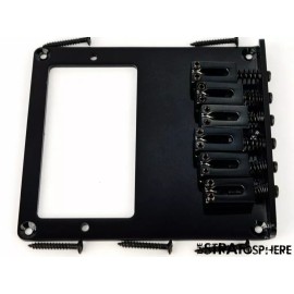 The STRATosphere *NEW Modern Humbucker BRIDGE for Fender Telecaster Tele 10.5mm Spacing Black