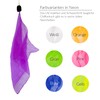 Diabolo Freizeitsport UV Light Poi in Purple - Angel Wings