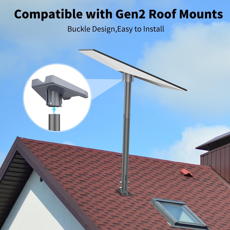 Starlink Gen 3 Pipe Adapter, Pole Mount Adapter Mounting Kit,