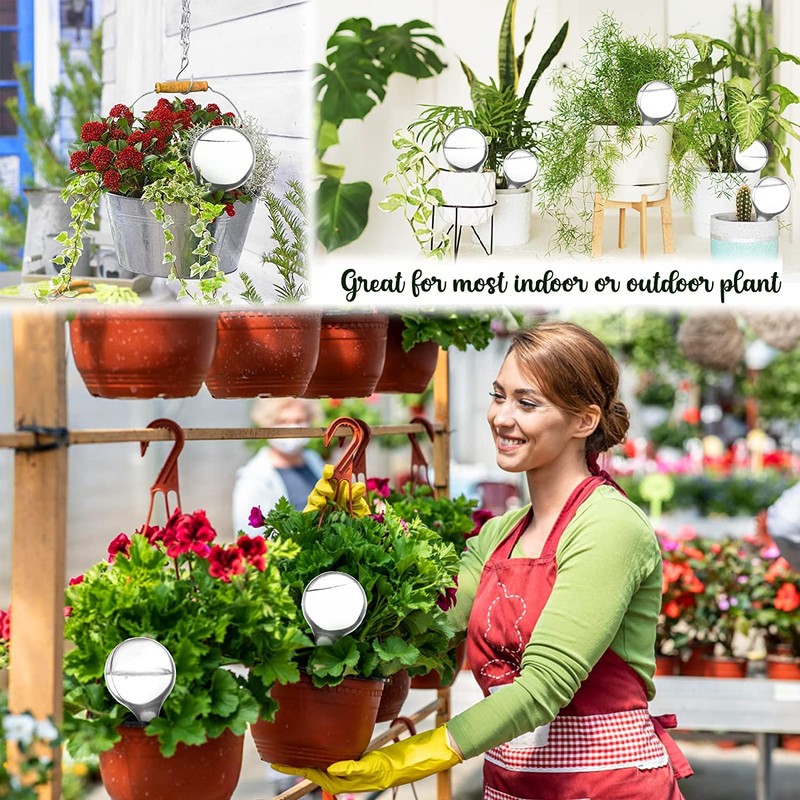 12 Pack Plant Watering Globes Automatic Watering Globes Plant Self