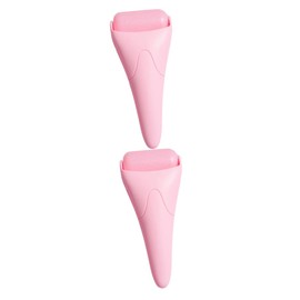 Baluue 2pcs Face Roller Massager Eye Face Beauty Tool Portable Facial Care Supply