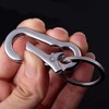 3Pack Metal Keychains Keyring Key Chain Ring Holder Organizer for