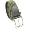 LisaModa LM1000 Men's Stretch Braided Belt Fabric Belt Many Colours,