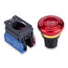 Emergency Stop Button 32A 440V Latching Push Button Switch, 22mm