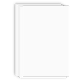 Half Letter Size Paper, 5.5"x8.5, 100gsm, White, 100 Sheets