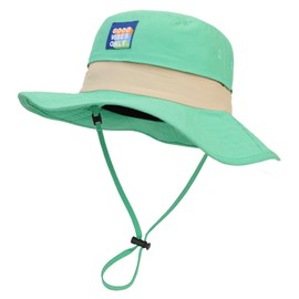 Jupsk Kids Adjustable Sun Hat, Toddler Bucket Hats, Multicolour, One Size, Unisex, Summer, Foldable, High Sun Protection, Children's Foldable Hat Outdoor Play Hats
