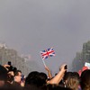 10 PCS Britain Handheld Flag,8.5×5.5 Inch English UK Flags Hand