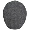 WEROR WEROR-418.1 Men's Flat Cap Peaked Cap (60, Grey)