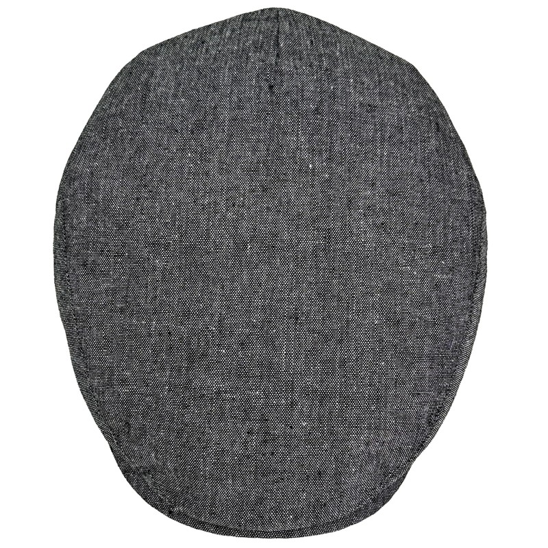 WEROR WEROR-418.1 Men's Flat Cap Peaked Cap (60, Grey)