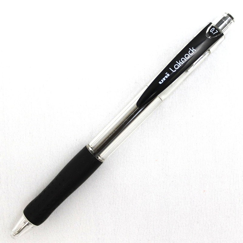 Mitsubishi Pencil SN100075P.24 Ballpoint Pen, Belly Knock, 0.7 mm, Black,