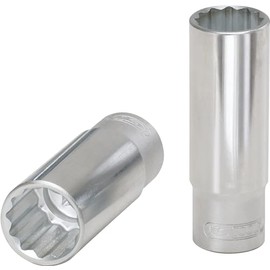 KS TOOLS 917.1285 1/2" Bi hex socket, deep, 11mm
