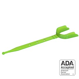 Game On Mouthguards - Only ADA Accepted Strapped Adult Sports Mouth Guard for Football, Basketball, Lacrosse, Hockey - Superior Protection, Comfortable Fit (Braces Mouthguard) (Adult, Lime Green)