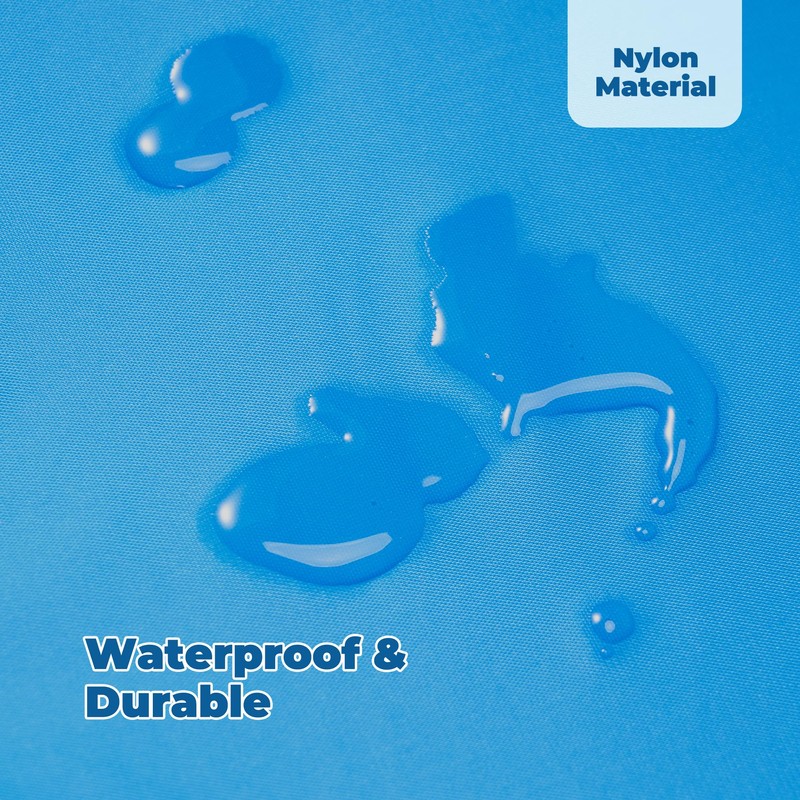 Nylon Positioning Bed Pad with Reinforced 8 Handles, 40" x