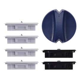 Giftgorde - Juego de 4/6 cuchillas de repuesto para recortadora de papel Fiskars, cuchillas de repuesto con todas las recortadoras de papel, serie de cortadoras de papel (Azul 6 Cuchillas)